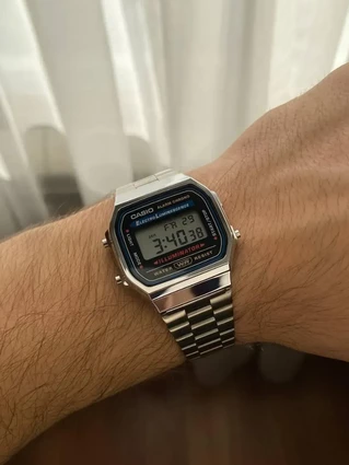 Casio A168WA-1W