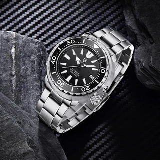 Pagani Design PD-1695 Silver-Black Steel