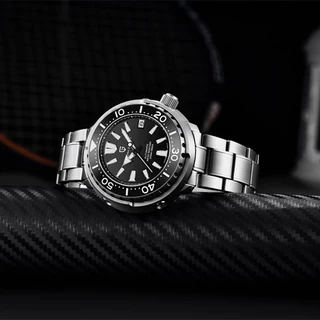 Pagani Design PD-1695 Silver-Black Steel