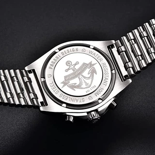 Pagani Design PD-1705-1 Silver-Silver Steel