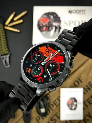 Розумний годинник Modfit Tactic Blaze Black Steel + ремінець в подарунок