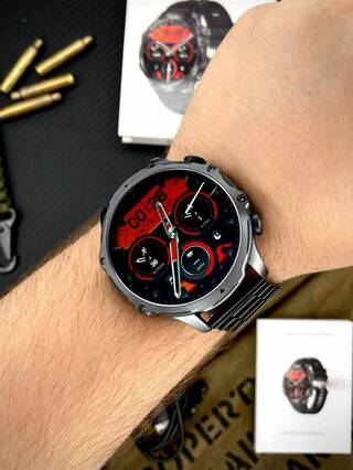 Розумний годинник Modfit Tactic Blaze Black Steel + ремінець в подарунок