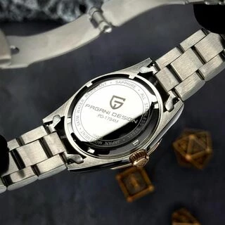 Pagani Design PD-1794M Silver-Rose Gold-White