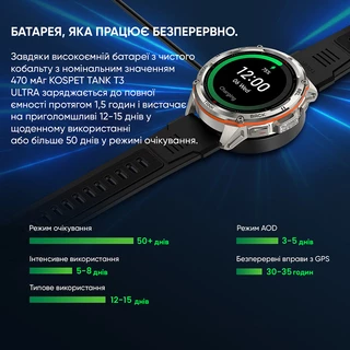 Kospet TANK T3 ULTRA Black