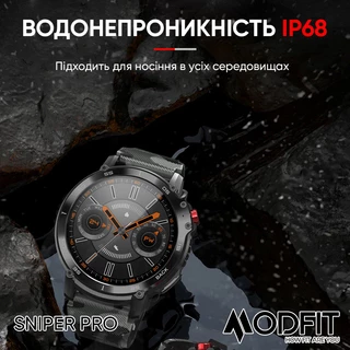 Modfit Sniper Pro Black-Silver 41 мм.