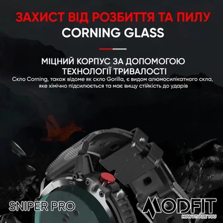 Modfit Sniper Pro Black-Silver 41 мм.